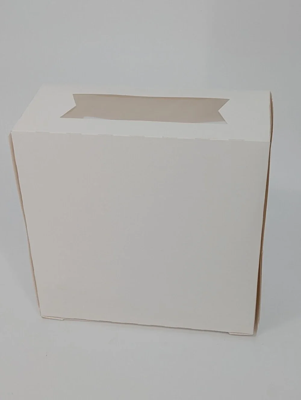 25 Cake Dessert Cookies Pie Boxes With Window White